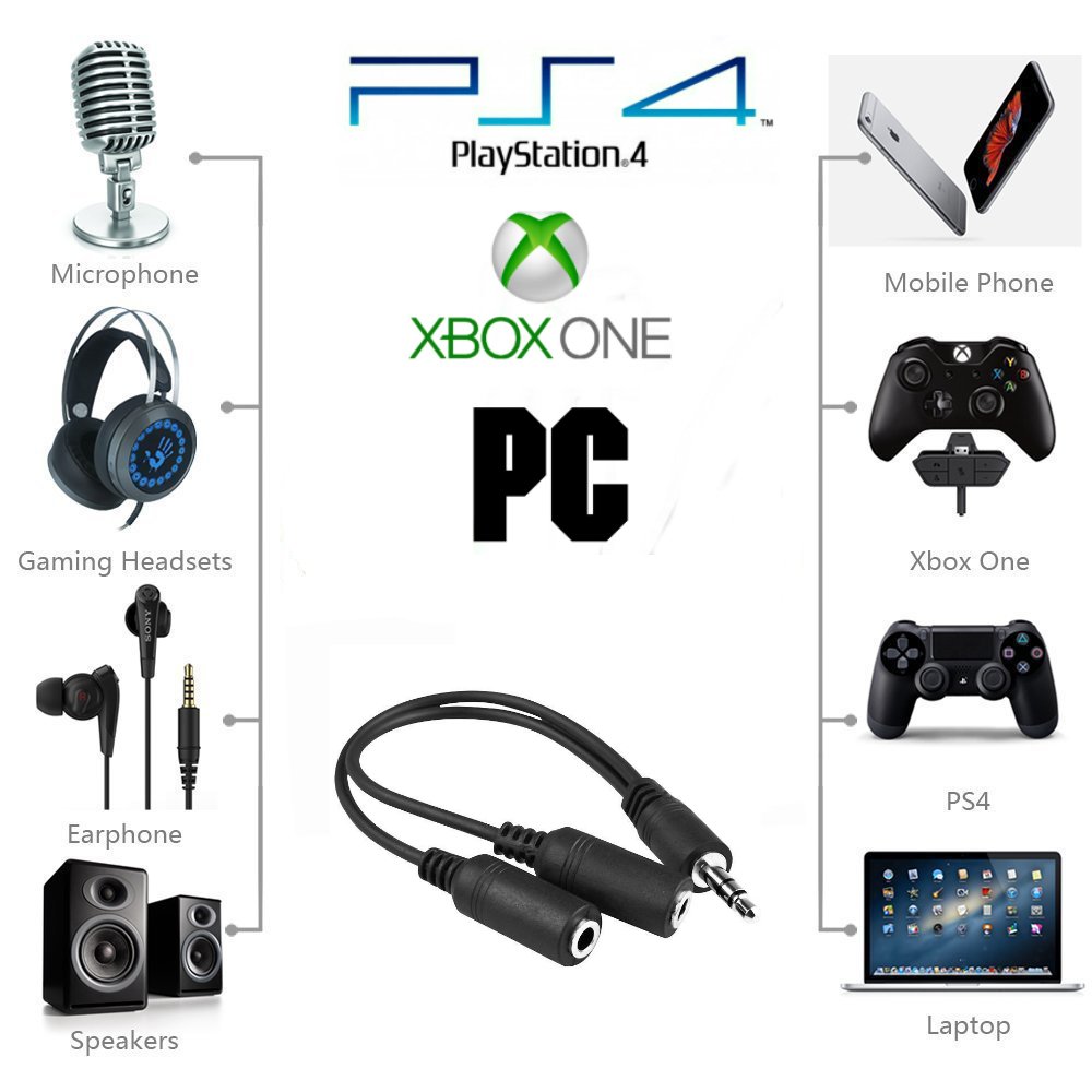 Flor1daUSA's tweet photo. PS4 3.5mm Earbud Earphone Headset Headphone Splitter for Xbox One PC & Laptop
https://t.co/u4KDTnKktb
#ps4 #cable #ps4pro #playstation #PlayStationE3 #xboxone #xboxonex #xboxones #gaming #gamer #nintendoswitch #pspplus #apple #iphonex #microsoft #3ds #fortnite #FortniteFriday https://t.co/sE731kjCBu