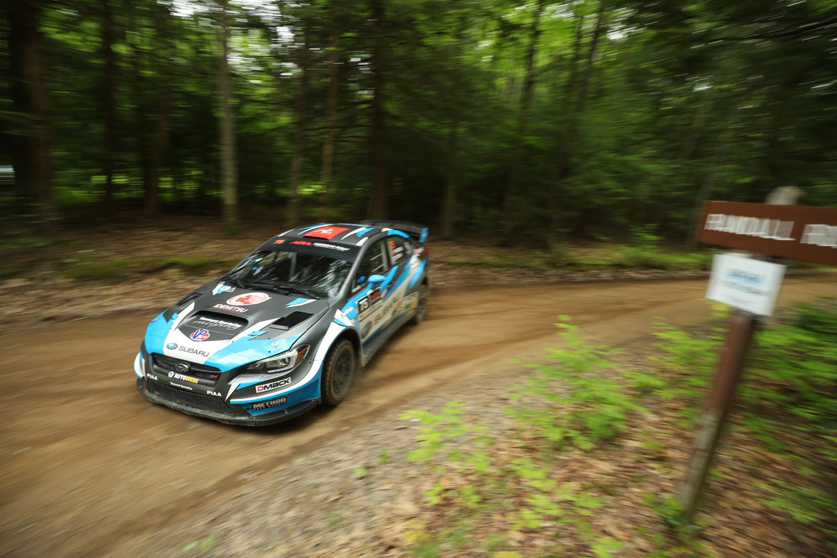 subarums_usa's tweet photo. #ServiceC No major issues to report. With #BerryMckenna out (Crew OK), @Davidhiggins75 and @ChrisAtko have no major threats for their potential podiums however they have a long 30mi stage (SS13) waiting. #STPR18 #ARARally https://t.co/RBU4xFZTIb