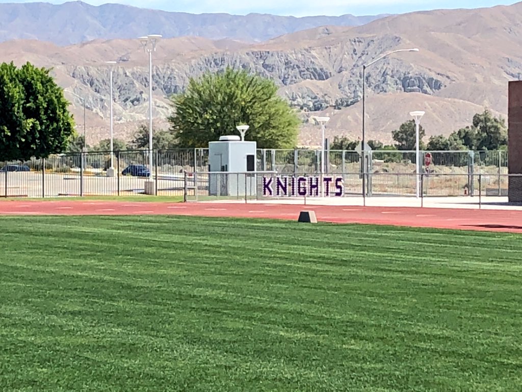 TheShadowHills's tweet photo. Our grounds and custodial crew with an outstanding job in preparing our stadium for the Class of 2018 graduation ceremony next Wednesday, June 6th. #GradKnight2018 https://t.co/KfGcfcWieY