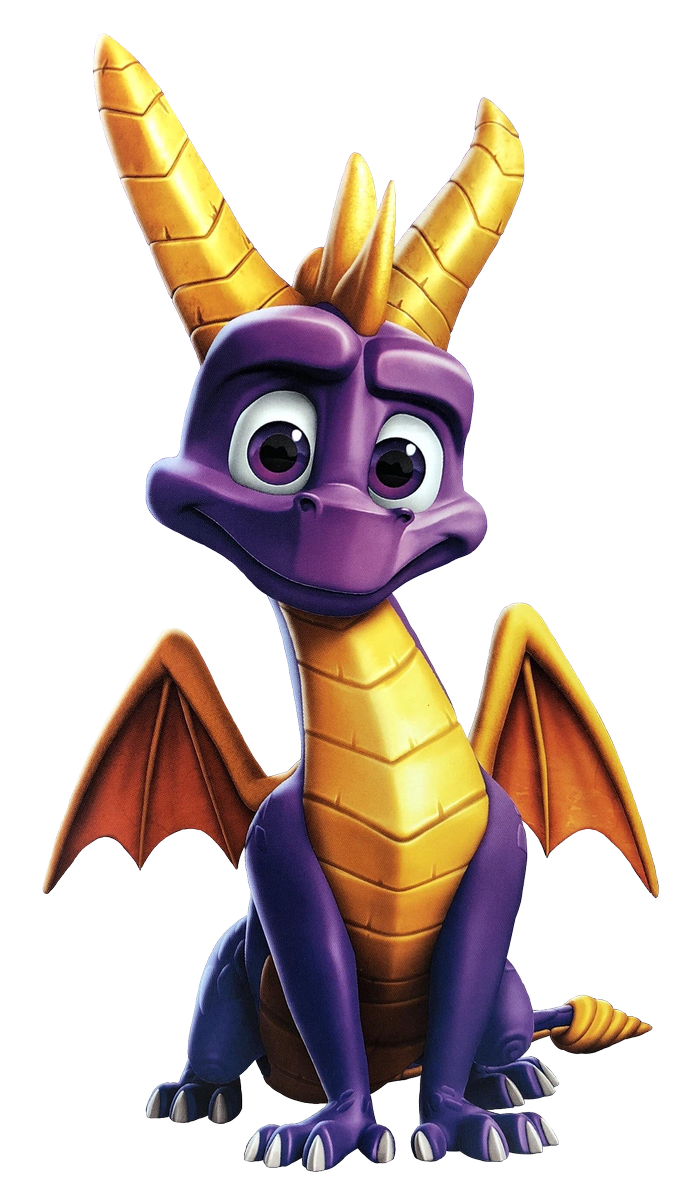 Does anyone have a render of only Spyro from this artwork? (As well as