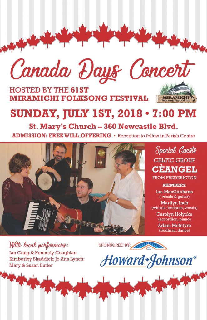 CEANGEL special guests coming Canada Days Concert in Miramichi - downtownsmiramichi.com/ceangel-specia…
