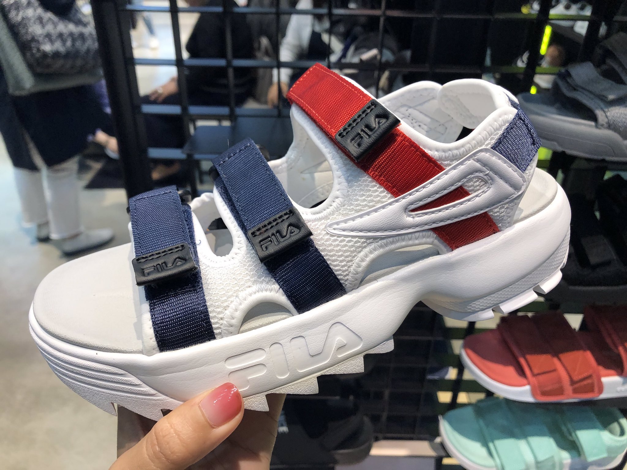 Sandal fila 2018 best sale