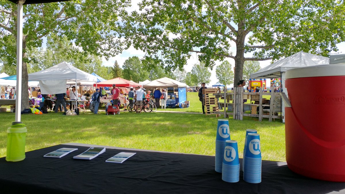 Out with @mec in the beautiful @TurnerValleyAB for their #discoverydays today. Come by and hangout at our campsite, try some @nuunhydration and find out about our new @mec Seton store opening this fall! #goodtimesoutside