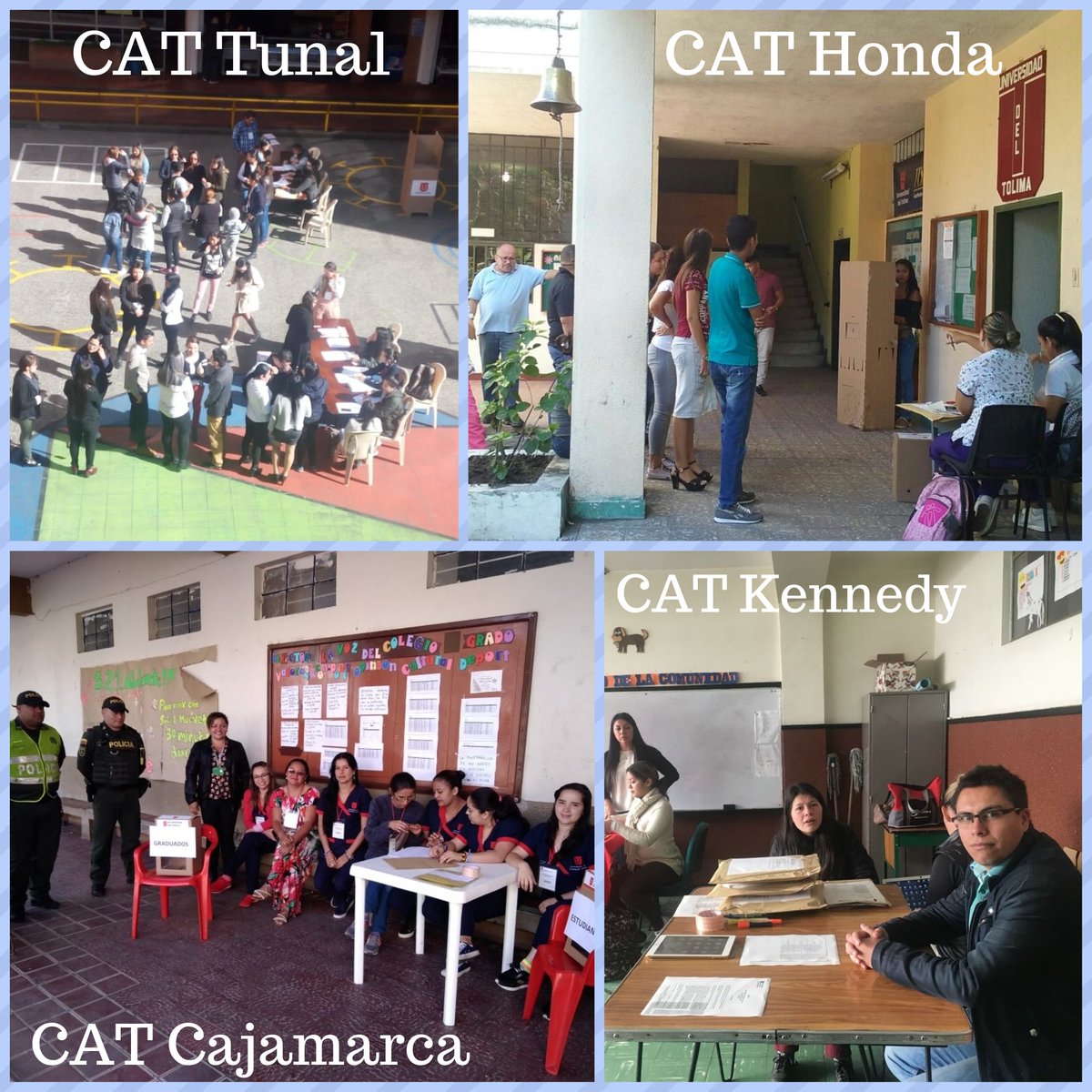 IdeadUT's tweet photo. #Tuidea
El día de hoy se lleva a cabo la jornada de consulta a rector 2018 - 2022 de la Universidad del Tolima en los diferentes centros de atención tutorial del Instituto de Educación a Distancia https://t.co/iVFaAjpSaW