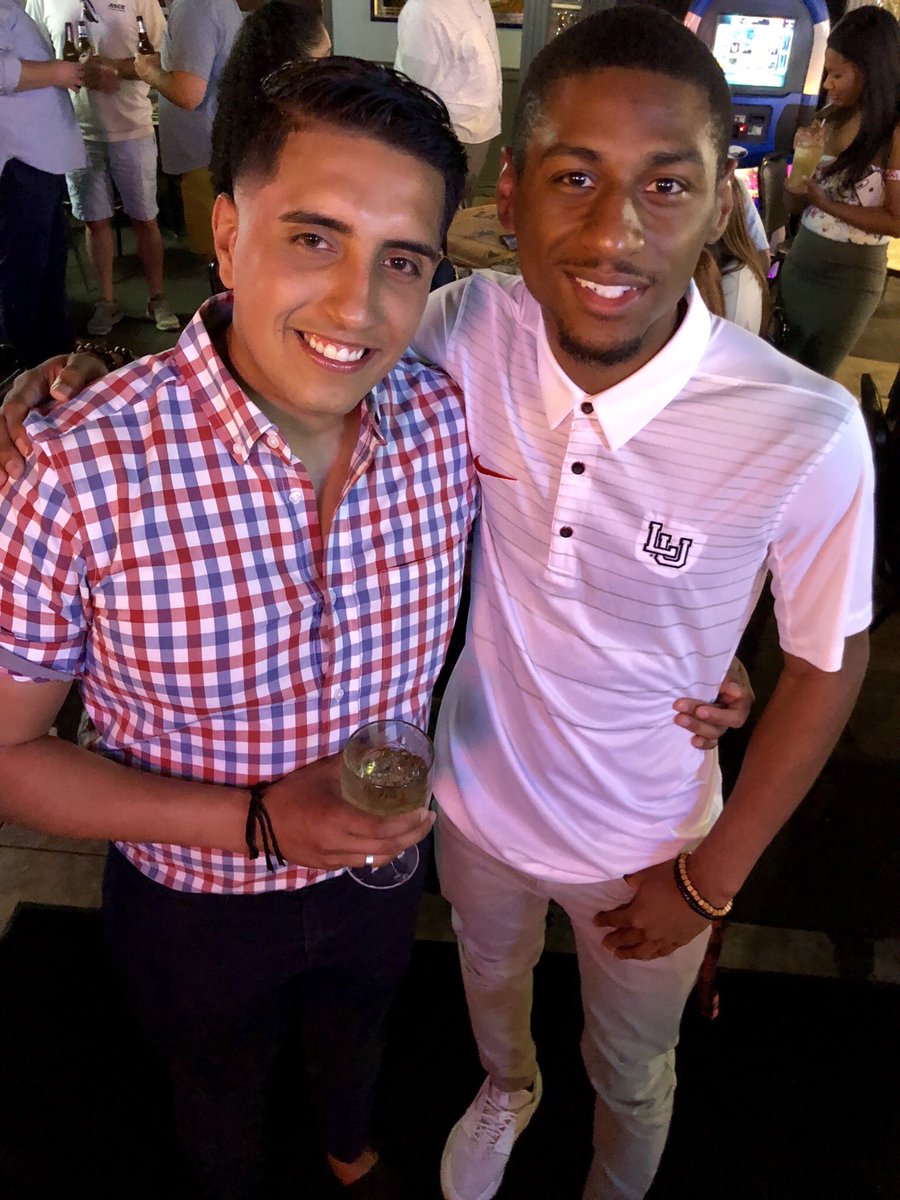 SheldonJLee's tweet image. From ‘The Land of the Trill’ &amp;gt; @LamarUniversity &amp;gt; @12NewsNow &amp;gt; @KVUE— my guy @_JuanRodriguez_ is headed to Austin to do big things! Secure the bag. 💯 #409vsEverybody