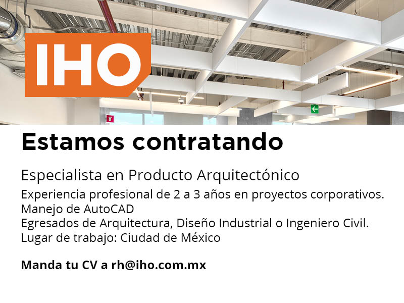 Knoll_Mexico's tweet photo. Estamos contratando en Ciudad de México
Especialista en Producto Arquitectónico
#vacantes https://t.co/yr1AqSobHM
