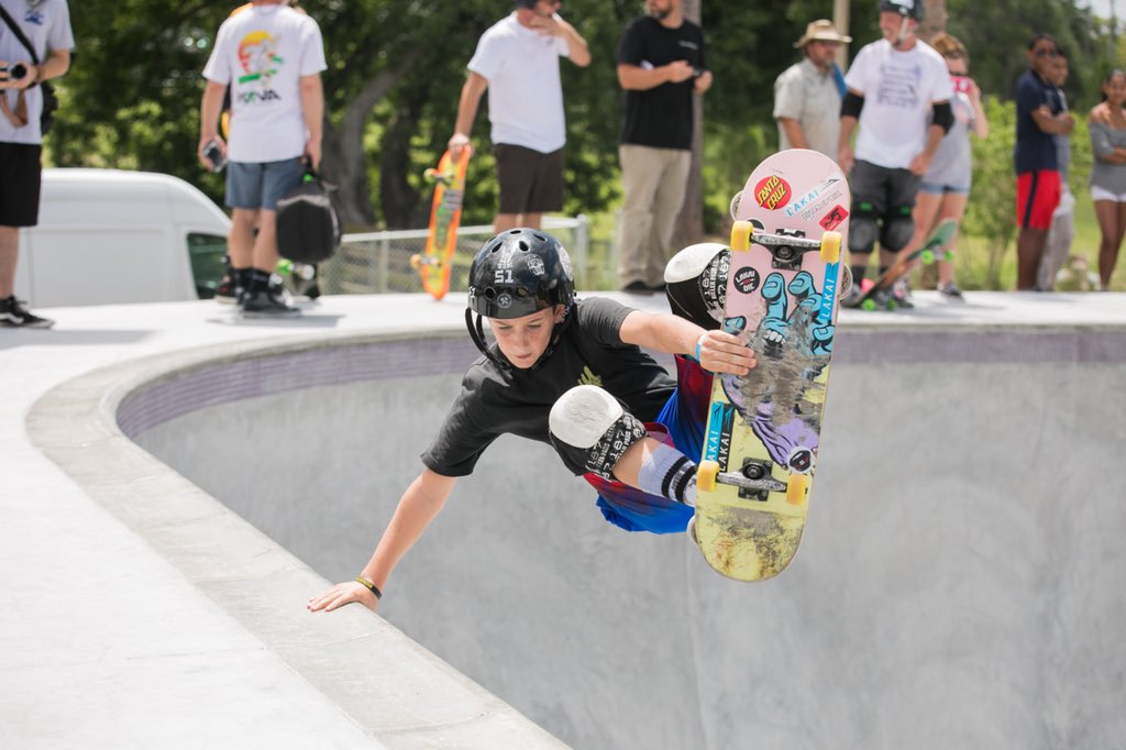 StPeteFL's tweet photo. Today, the St. Pete Regional Skatepark had its grand opening. We’re thrilled to welcome the largest skate park in the Southeast to the #SunshineCity! #SunShinesHere https://t.co/0MXB34Tlsi