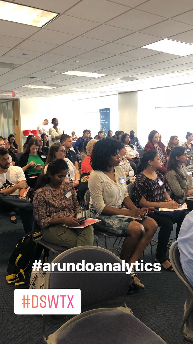 makeupbysparkle's tweet photo. @arundoanalytics hosting today’s #DSWTX event @stationhouston! https://t.co/umNy2g0M9a