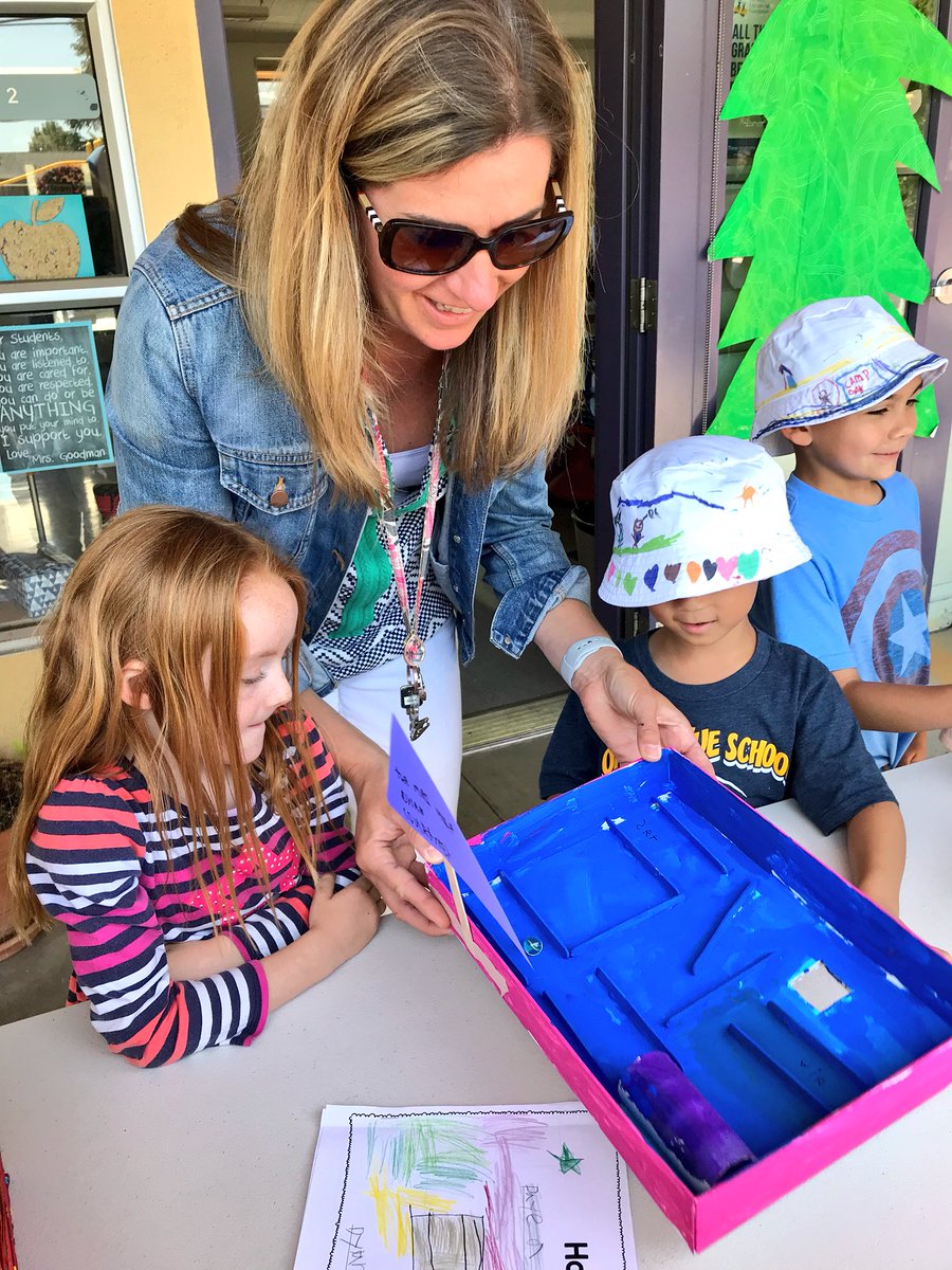 MissKimsKinders's tweet image. Team Kindy’s Cardboard Push/Pull Arcade was a smashing success. Kinders loved sharing their ‘how-to play’ books and cardboard arcade game. Thank you to all the parents, 5th graders and other special visitors who got to attend. #NGSS #ForcesInMotion @OakPrincipal @juliafuhrmeist