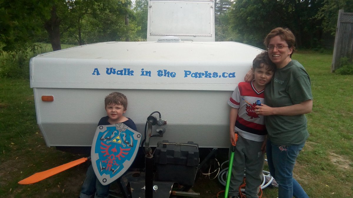 AWalkInParks's tweet photo. We're starting to paint the camper today!

https://t.co/ylKjG96ShI

Go follow! 😀🇨🇦🎥🍀 https://t.co/48tk9FH4FR