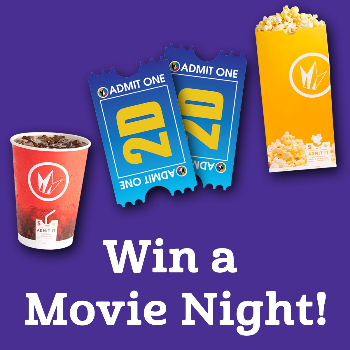 RegalMovies's tweet image. FOLLOW our Twitter page and COMMENT below with #MovieNightPrizePackRegalGiveaway for a chance to win movie tickets, popcorn and a soft drink! 

Official Rules: regmovi.es/2J3EsxE