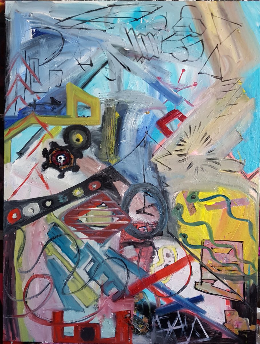 Blue57ki's tweet photo. 👉An Instant of Time #oilpaintings #originalpainting #art #womensart #contemporarypainting #artwork #abstractart #twitart https://t.co/rTtwpEbMVr