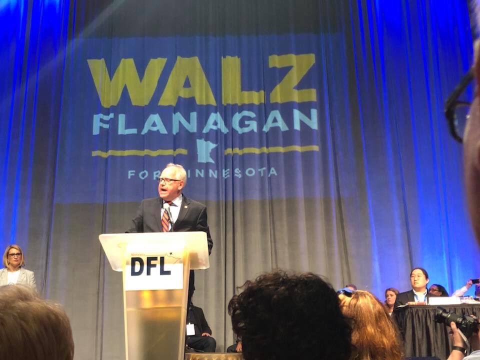 jennacarterMN's tweet photo. Let’s do this! #DFL2018 #WinWF @peggyflanagan @Tim_Walz https://t.co/Tl589YYgxI