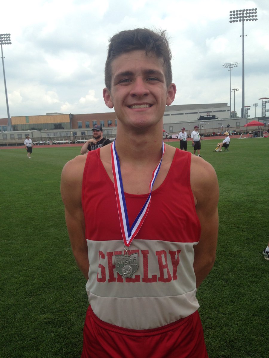 SDGNewsgroup's tweet photo. Whippet Sam Logan finishes second in the Division II State 1,600 meter run with 4:19.35 https://t.co/HYDN8RJ7XN