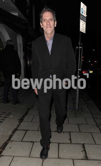 EXCLUSIVE ALL ROUNDER Celebrities attend the 60th birthday party of  musician Jools Holland held at Boisdale of Belgravia.  #HughLaurie   24 January 2018.   photo credits Will/Mr Mark/Vantagenews.com bewphoto