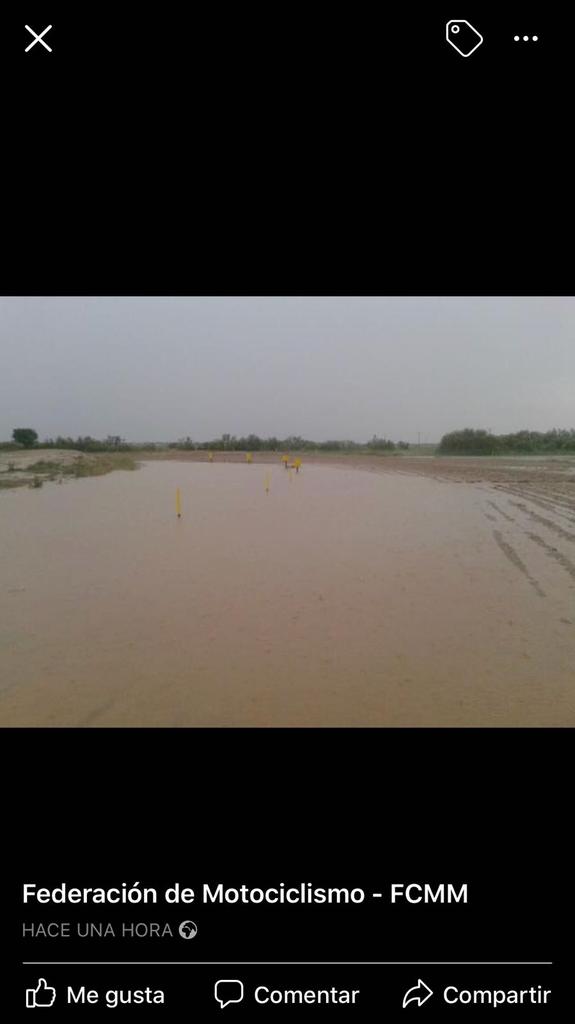 FEDEMADRIDMOTO's tweet photo. Circuito de Sonseca inundado, se suspende el Motocross de mañana domingo 3 de junio. #fedemadrid https://t.co/ECsncB7OnQ