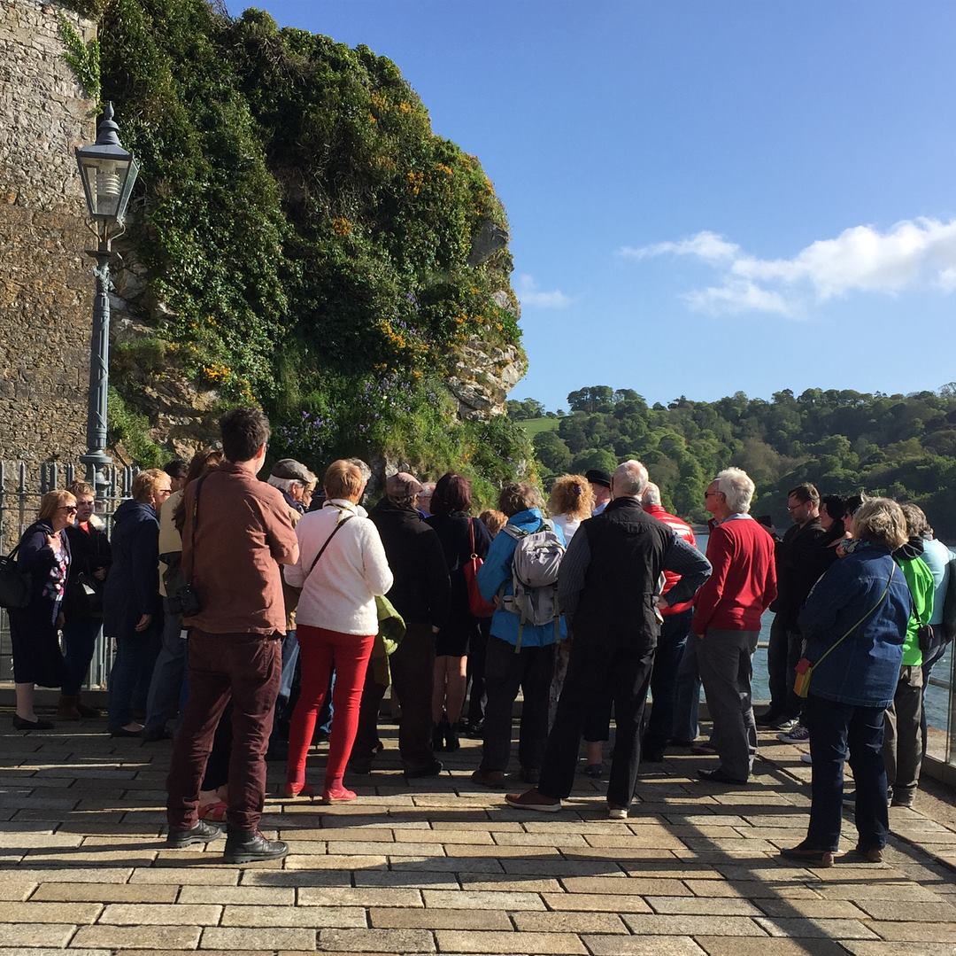 plymhistoryfest's tweet photo. As the 2018 festival draws to a close here are a few more images from this year's events. First, guided walks around the @RoyalWilliamYd organised by @realideasorg and @OceanStudios #PHF18 #Plymouth https://t.co/aloAwJ8tNU
