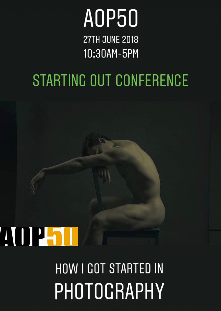 Celebrating 50 years of  <a href="/AssocPhoto/">The AOP</a> Honoured to have been invited to give a talk during Starting Out Conference in LDN and share my experiences. Join us to meet me  and industry professionals #career #photography #makeithappen
