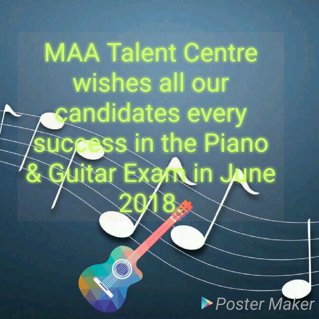 Success success to our very young Music candidates. May our good Lord guide you thru