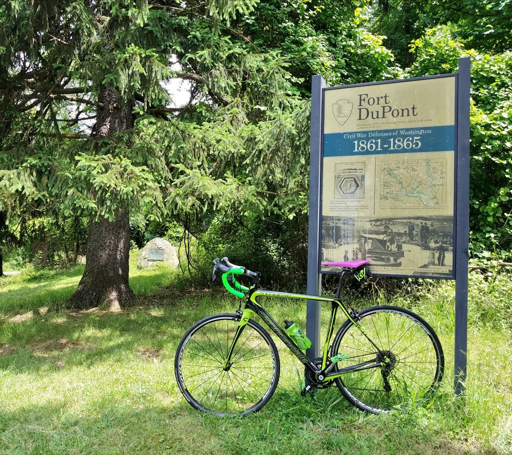 Chris_Roell's tweet photo. A little #hiking & #biking today in #FortDupontPark looking for that #ALLCAPS #StanleyCup #bikedc #hikedc #findyourfort #findyourpark #civilwarfort #americancivilwar #dccivilwarforts #dclove #mydcool #washingtondc #thedistict #DCisReal #wearedc #walkdc #acreativedc #rockthered https://t.co/nEGomnQ9K3