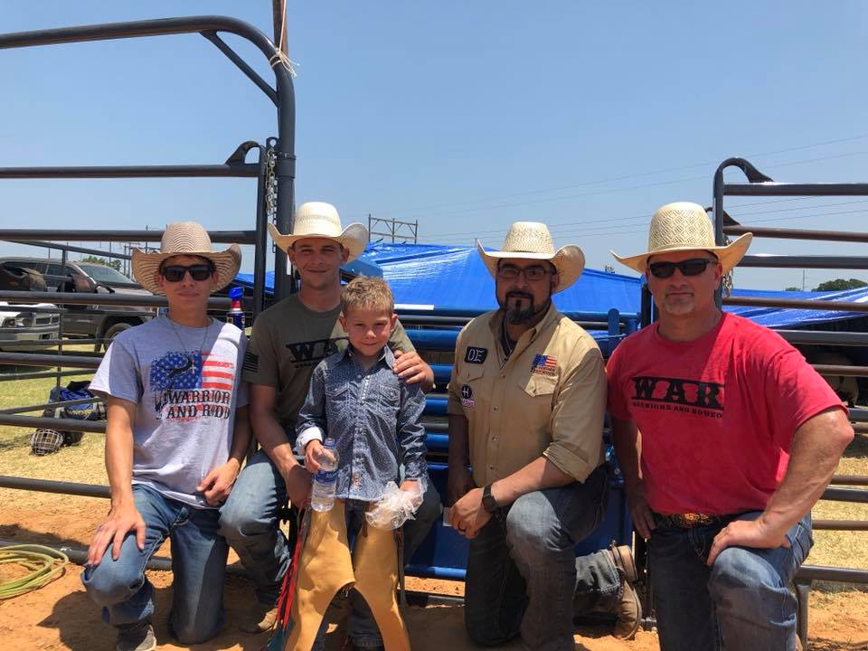 warriorsnrodeo's tweet photo. Warriors and Rodeo takes all missions seriously and the @wcchallenger Charities W.A.R. mutton bustin is no different. Mission accomplished for this young man. Congratulations on the win! Two more rounds at 2pm and 4pm. Come out and cheer them on! #warriorsandrodeo https://t.co/q2Bc5jkbIz