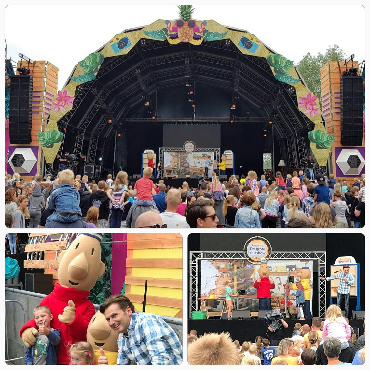 Kidshelden's tweet image. Toffe show vandaag op @Zoomerspektakel van @Kidshelden Buurman  en Buurman!