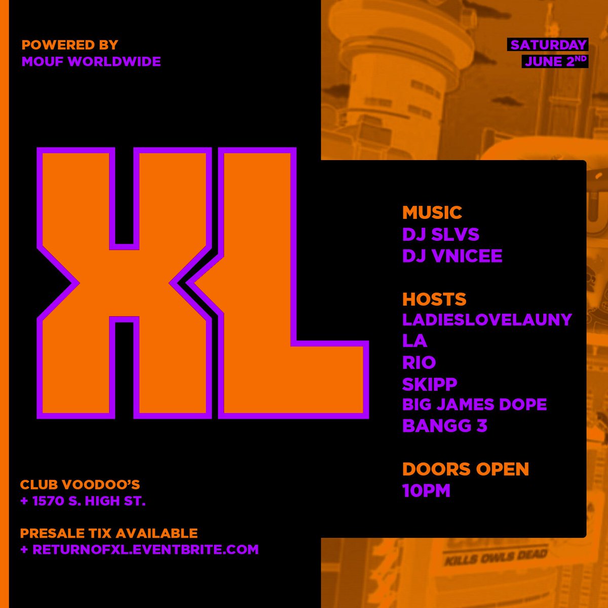 VellDeBarge's tweet image. XL TONIGHT 

PURCHASE YOUR PRESALE NOW

returnofxl.eventbrite.com