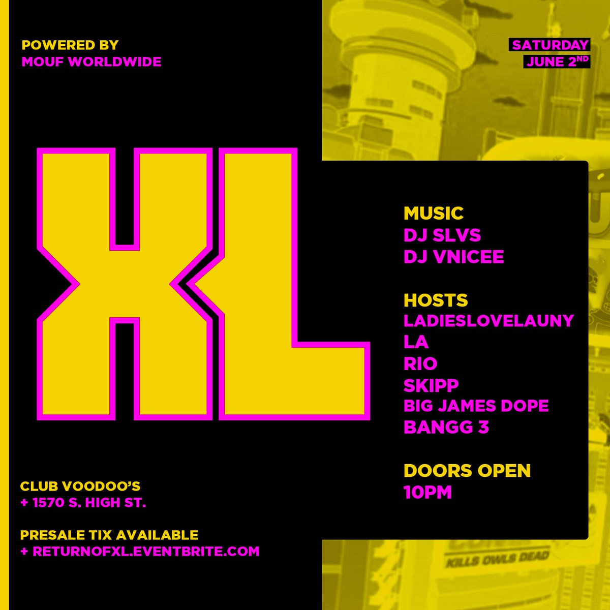 VellDeBarge's tweet image. XL TONIGHT 

PURCHASE YOUR PRESALE NOW

returnofxl.eventbrite.com