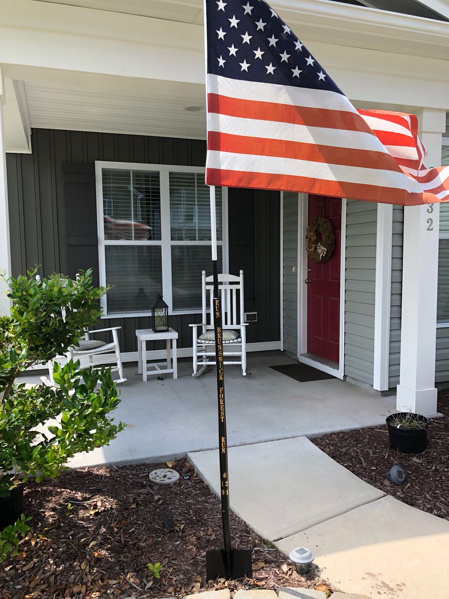 f3capefear's tweet photo. Hard Launch of #RunBrunswickForestRun is this Tuesday 6-12-18. Meeting up at the Lowe’s food in Leland 5:30-6:15am. Flag will be planted! New Leland #runday #f3counts #shovelflag @f3nation @F3Expansion @aaron96898064 @f3capefear https://t.co/WuIHyqWJ3r