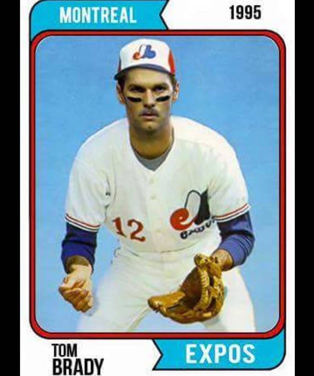 Patriots Militia on X: 23 Years Ago today, Tom Brady was selected by the  Montreal Expos in the 18th Round of the 1995 MLB Draft   / X