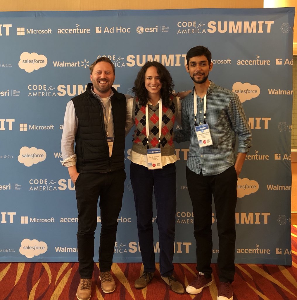 GovRockHE's tweet photo. @pahlkadot Thanks so much to you and your @codeforamerica team for a great #CfASummit! The @GovRockHE team learned a great deal and is looking forward to next year’s summit! https://t.co/PlZtpziMz3