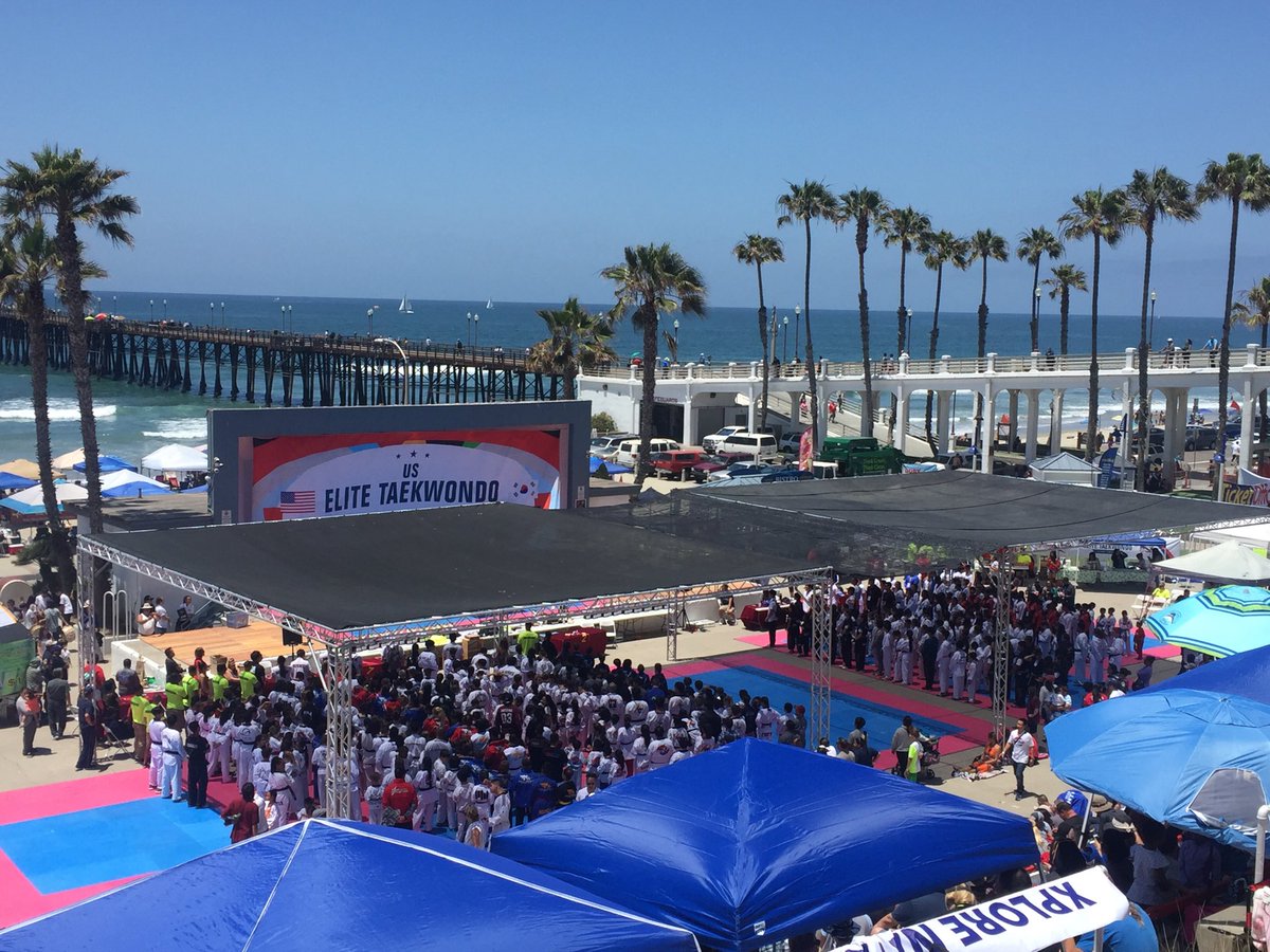 Elite Taekwondo, Oceanside pier