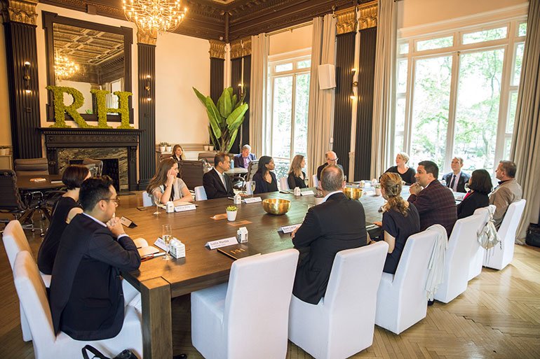 InteriorDesign's tweet photo. Interior Design and RH Contract Host Roundtable About Reimagining the Workplace: https://t.co/DKgB105G6m https://t.co/JtwjHe1b0n