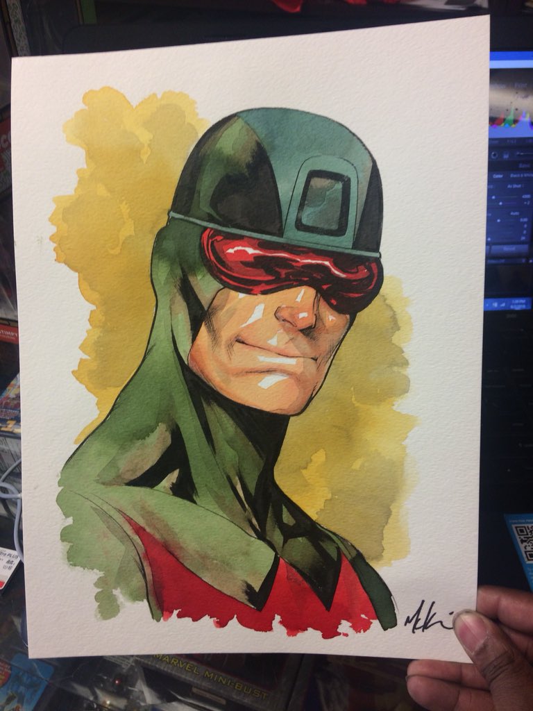 harVtography's tweet photo. .@Mike2112McKone #comission pics at @MemphisComicExp @MemphisComics https://t.co/rPAlRdGm8U