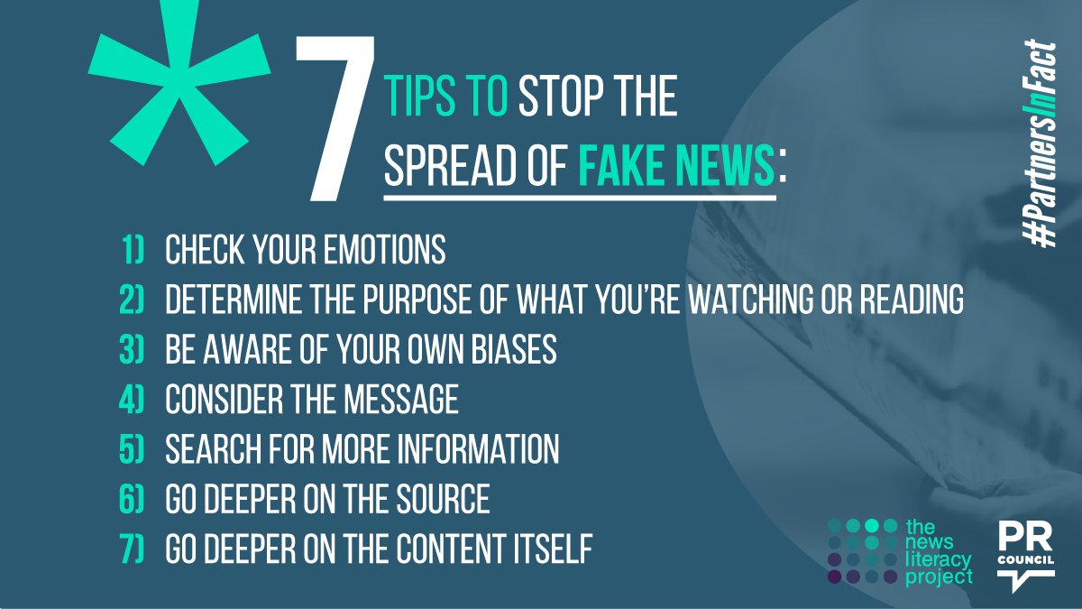 CastleGRP's tweet photo. RT @prgn: It’s one thing to deride the spread of #FakeNews. It’s another to take a stand and do something to stop it. Here are 7 ways we can stand as strong #PartnersInFact. https://t.co/GvdvKXZ013