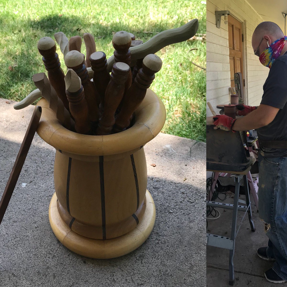 darcicoleauthor's tweet photo. Guess who’s making wands today??? #colevanders #colevanderswands #magicwands https://t.co/9lyy2h9MS4