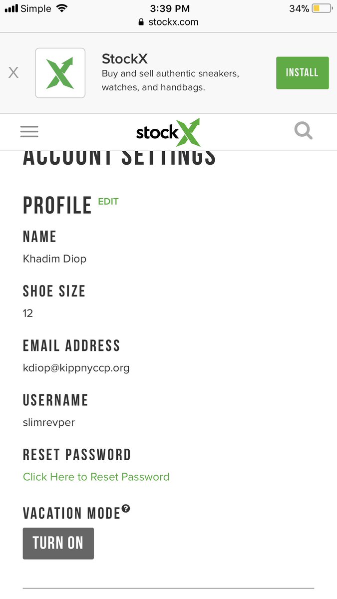StockX on Twitter: "Hey there, what is the username for the StockX on Twitter: "Hey there, what is the username for the