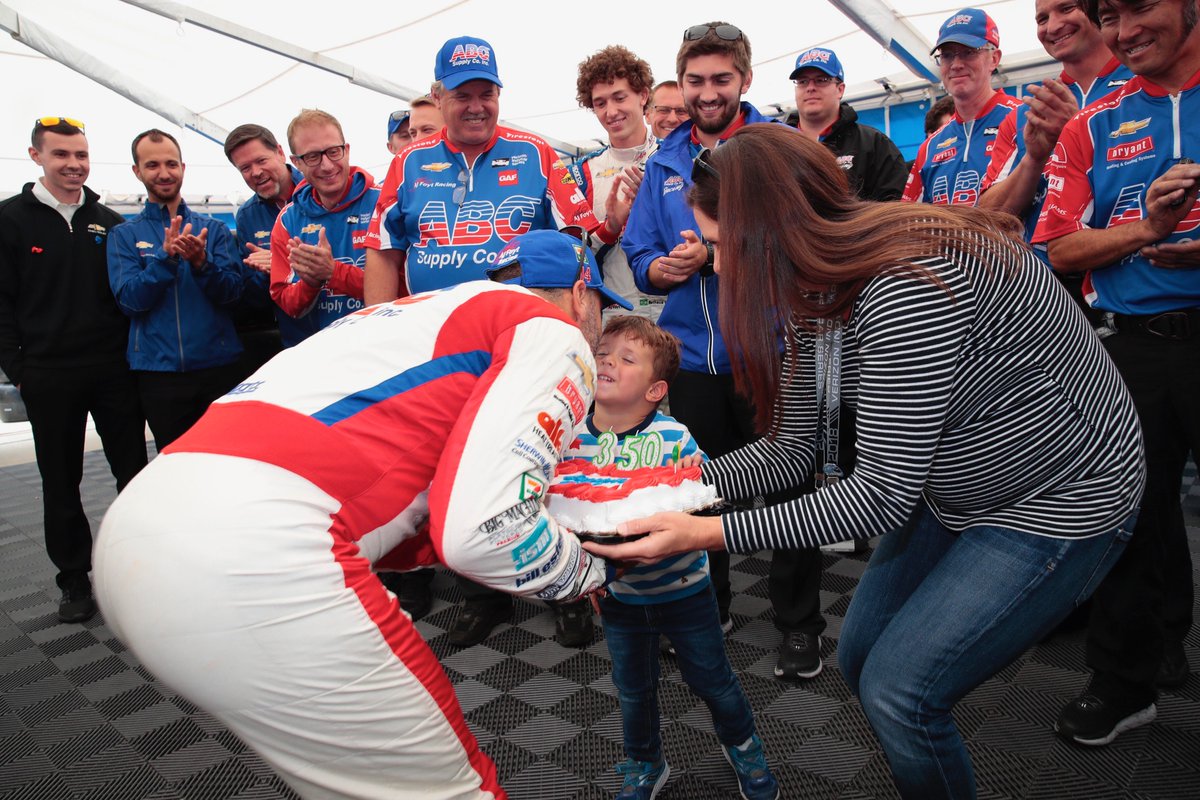 AJFoytRacing's tweet photo. THIS is what a true Ironman &amp; Champion looks like! 🏁🏆 

We're proud to have you on our team as you hit this career milestone. Here's to many more ahead! 💪

RT to congratulate @TonyKanaan on his 350th Indy car start (290 consecutive) today! 

#INDYCAR | #DetroitGP https://t.co/lJ4WIOFYO5