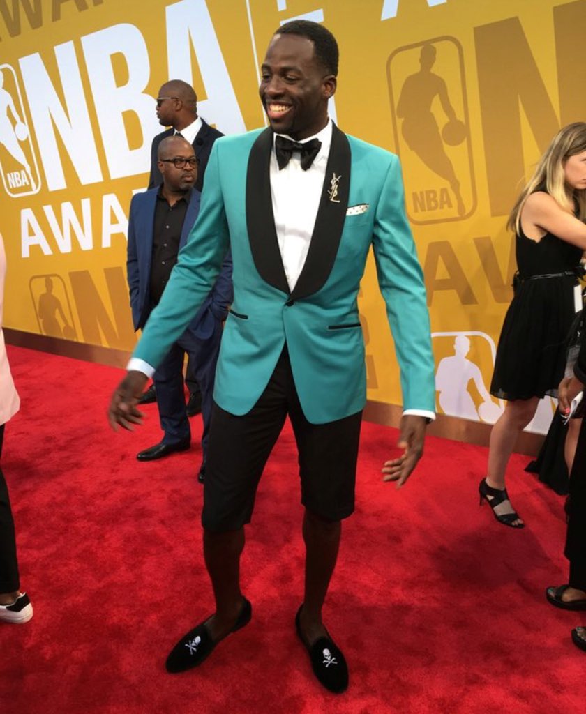 Ben Golliver On Twitter Draymond Green On Lebron James S Suit Shorts I Started That Trend A Long Time Ago Go Check The Pictures