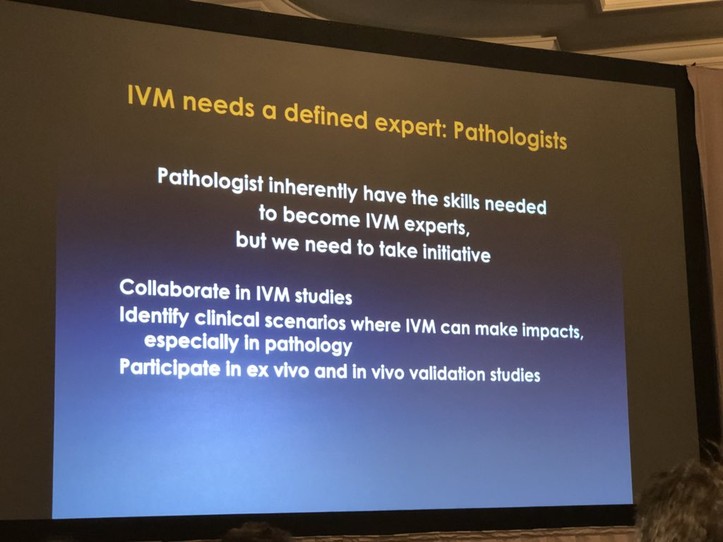 ALBoothMD's tweet photo. Dr. Lida Hariri urges pathologists to take the initiative and be the experts in #IVMpath #invivomicroscopy
@Pathologists @MGHPathology https://t.co/wajgjvCeIb