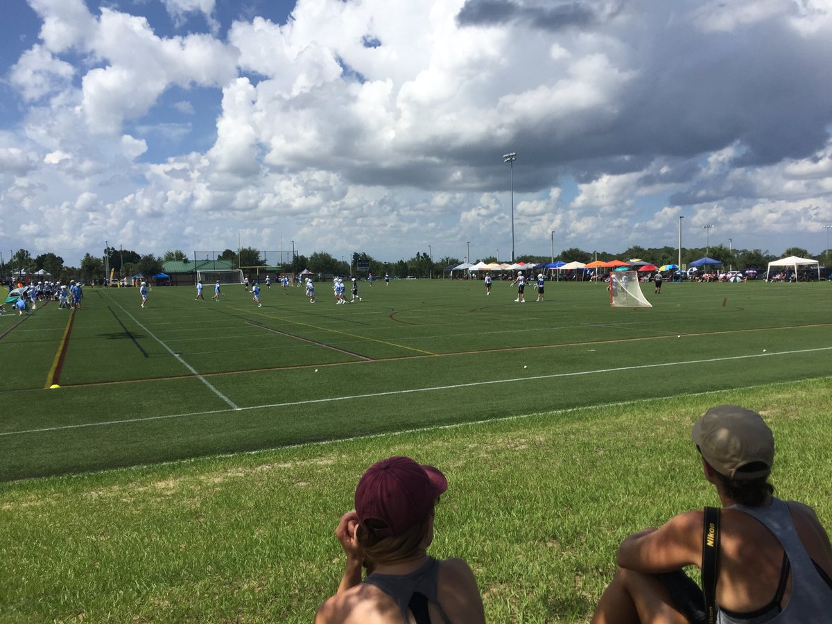 FloridaLX's tweet photo. Play continues as the weather cooperates in sunny and beautiful Orlando. #summerfaceoff https://t.co/6ZJmXz393b