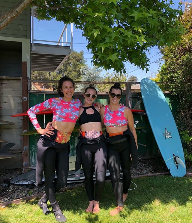 Sensigraves's tweet photo. This is one stylish surf pack! 
The majority of our tops lack ties so they’re super comfortable to rock under a wetsuit.
@rose_appel @torwep @sea_salt_babies
.
.
.
#surfbikinis #surfing #strongwomen #fitlife #swimwear #surfergirl #sensibikinis https://t.co/evIu77rH4z https://t.co/V9deuu9xeI