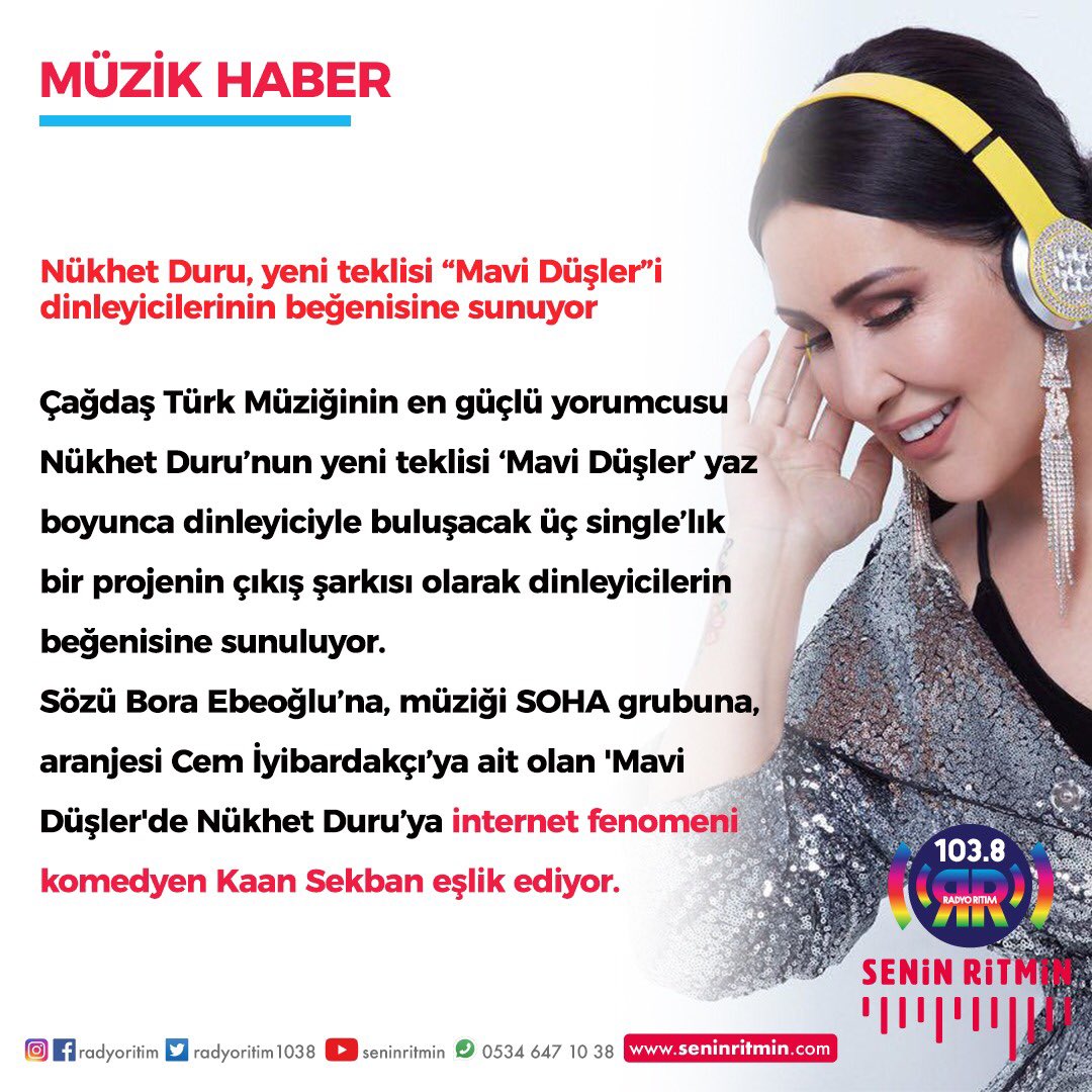 Nükhet Duru yeni teklisini müzik severlerin beğenisine sundu
