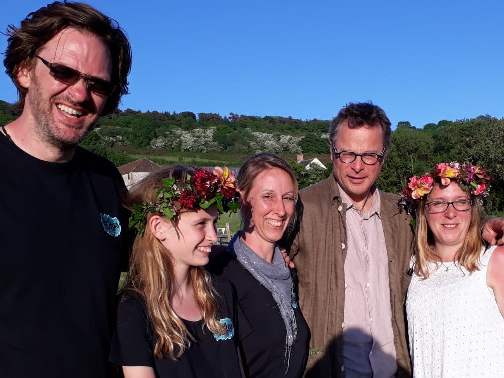 GreenBeebugfarm's tweet photo. At the end of busy half term now have time to post about how wonderful the @rivercottage food fair was last weekend! Thanks @sixlegsfarm for helping make it awesome! https://t.co/0CCI0uoGzL