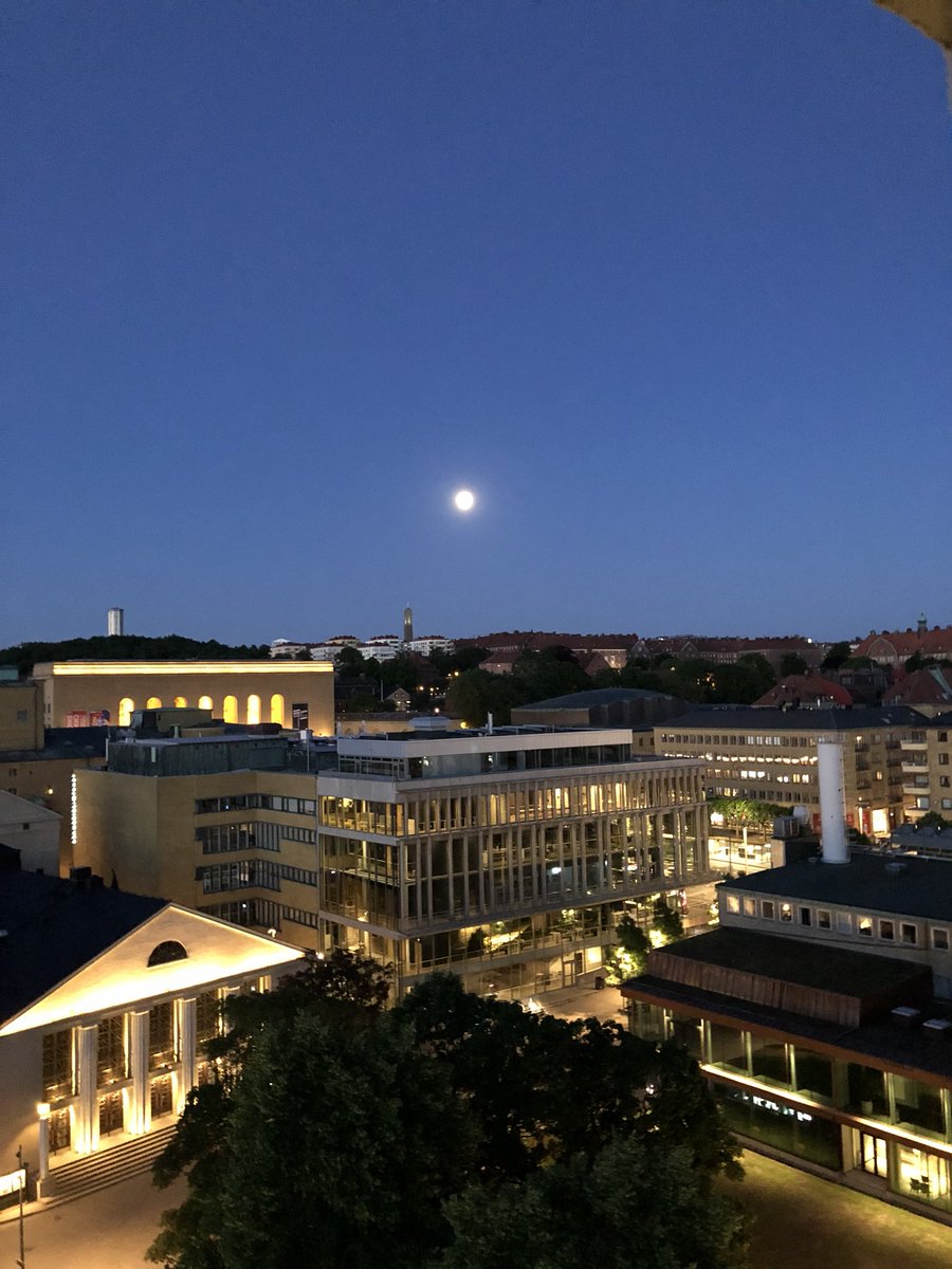 @DawnSunrise1 View over Götenborg Sweden last Thursday. #workinginSweden