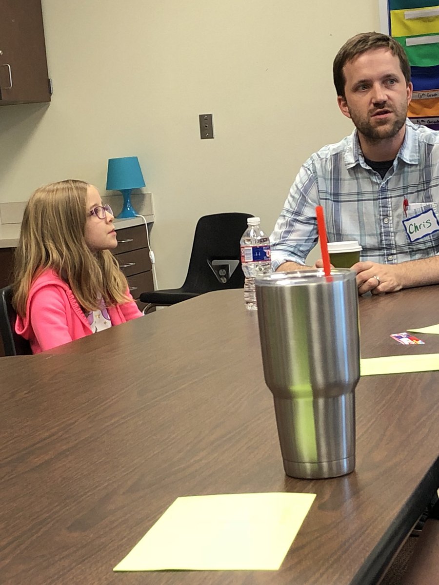 rolandteach's tweet photo. Enjoyed hearing this sweet girl talk about her love for learning during #EdcampRedesign #studentvoice @cperrymtss https://t.co/2RPFWlYzd2