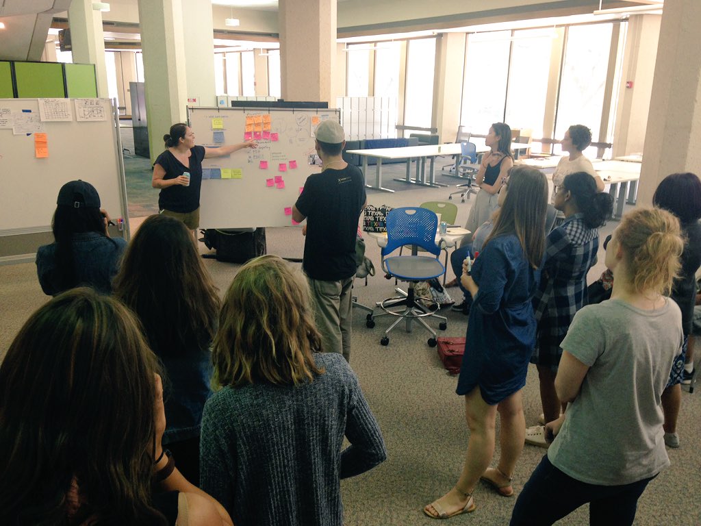 jamipeets's tweet photo. Day 2: Sharing back our concepts addressing specific challenges of homelessness and cross pollinating with other groups. servicehustle #servicedesignatx https://t.co/pr0d2cGvEb