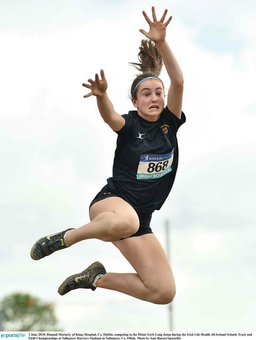 Lucan Harriers (@lucan_harriers) on Twitter photo Congratulations to Lucan Harrier Hannah Moriarty who was 2nd in minor girls long jump in All Ireland schools today. <a href="/irishathletics/">Athletics Ireland</a> <a href="/sportsfile/">sportsfile</a> Congratulations to Lucan Harrier Hannah Moriarty who was 2nd in minor girls long jump in All Ireland schools today. <a href="/irishathletics/">Athletics Ireland</a> <a href="/sportsfile/">sportsfile</a>