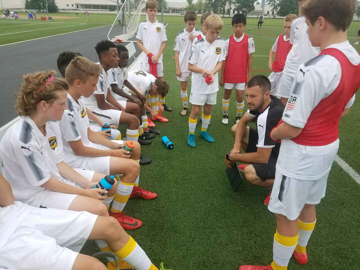 CUPDAsoccer's tweet image. Scenes from today’s matchup against @SLSGILSoccer. We are back at it tomorrow against Sockers FC. #DA #WorldClassDA