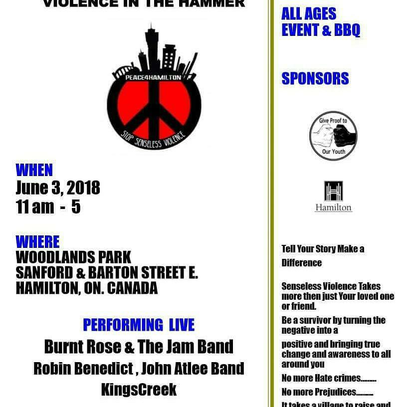 Peace4Hamilton's tweet photo. @MGreenWard3 @Proof_2ourYouth @HamiltonYouth @projecthamilto1 @cityofhamilton @CityMattersTV @CBCHamilton @nyc_hamilton @PEACE_Program COME OUT JOIN US  Sharing is Caring https://t.co/dgFRbqGpVK